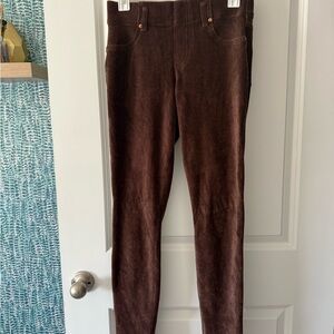 Mixit Chocolate Brown Corduroy Leggings Pants